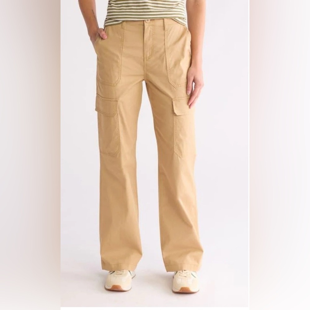 Sanctuary Women’s Sz 32 Wide Legs Janice Cargo Pants Causal Summer Office Boho